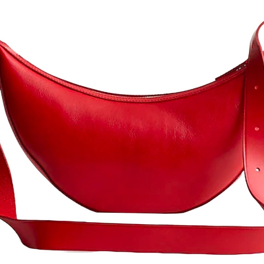 Red Leather Women's Bag
